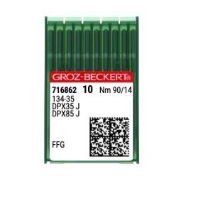 Aiguilles pour machine à coudre industrielle Groz-Beckert 134-35 FFG NM 90