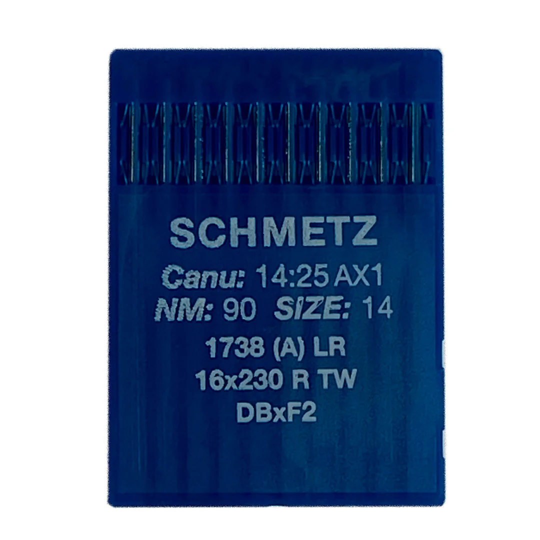 Aiguilles industrielles Schmetz Pointe cuir 16x230 NM90 – Image 2