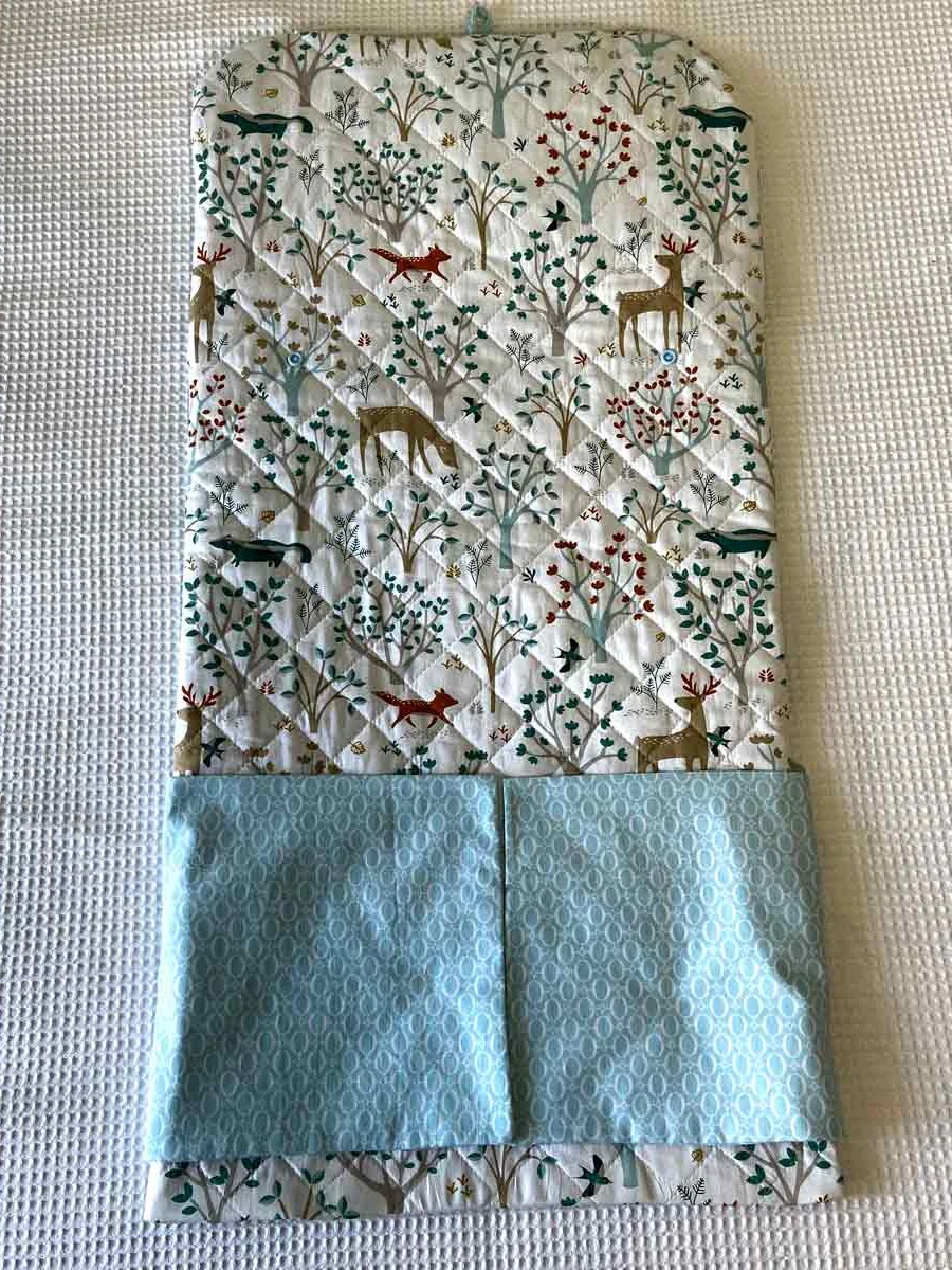 Tissu coton matelassé réversible pour enfants, Chewonki/Djamena, 50cm – Image 8