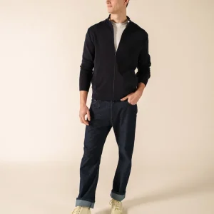 Cardigan zippé Equipage (NAVY)