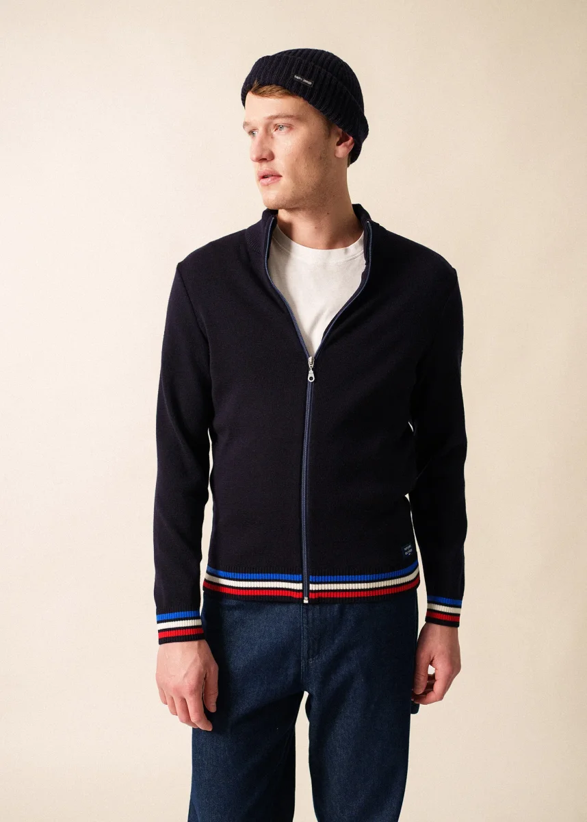 Gilet tricolore x l'Elysée (NAVY/MULTICO) – Image 4