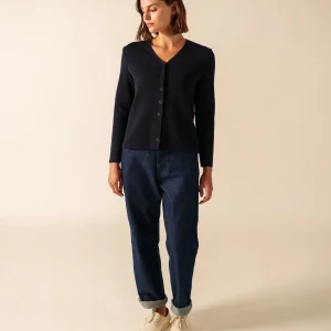 Gilet Brévands coudières (NAVY/NORMANDIE)