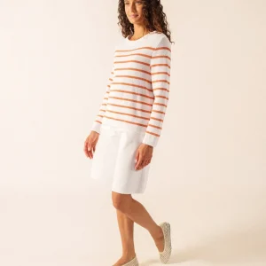 Pull Martigues (BLANC/ARGILE)