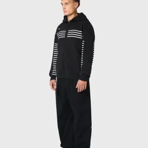 Sweat à capuche Kobourg - SAINT JAMES x AVNIER (NOIR/PHOSPHO)