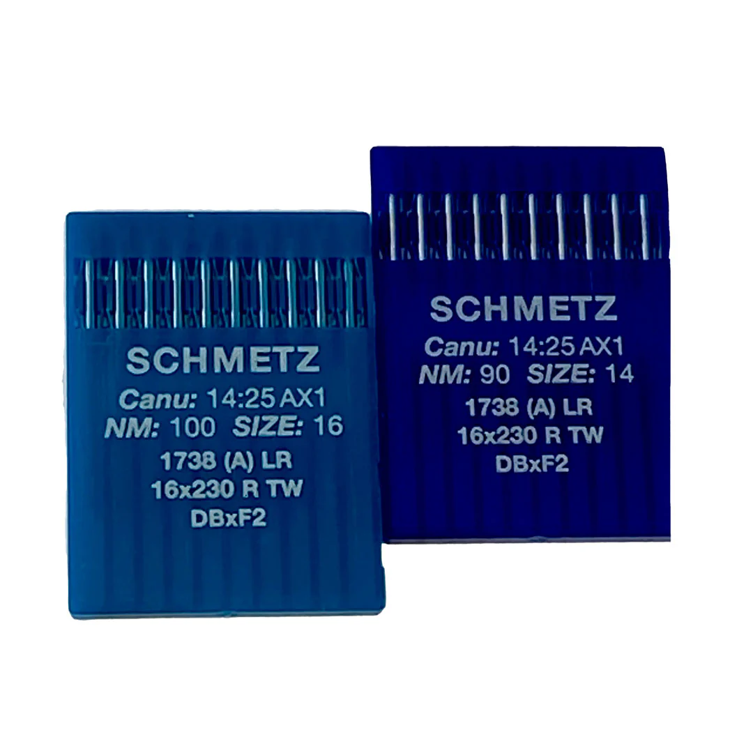 Aiguilles industrielles Schmetz Pointe cuir 16x230 LR NM110 – Image 3