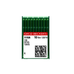 Aiguilles pour machine à coudre industrielle Groz-Beckert 134R, DPX5, 135x5 NM 120
