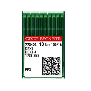 Aiguilles industrielles Groz-Beckert 1738, 16x257 FFG/SES NM 100