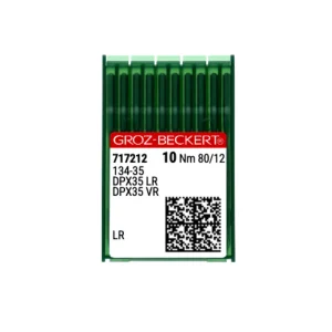 Aiguilles pour machine à coudre industrielle Groz Beckert 134-35LR NM 80