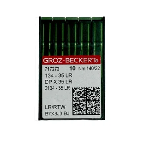 Aiguilles pour machine à coudre industrielle Groz Beckert 134-35LR NM 140