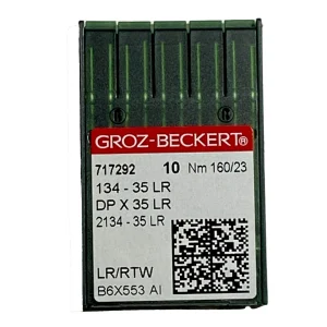 Aiguilles pour machine à coudre industrielle Groz Beckert 134-35 LR NM 160