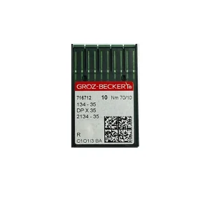 Aiguilles pour machine à coudre industrielle Groz-Beckert 134-35R NM 70