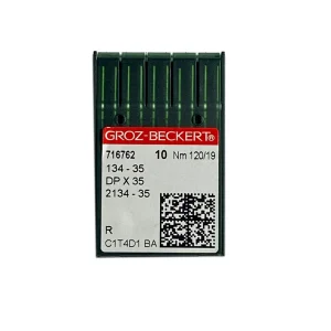 Aiguilles pour machine à coudre industrielle Groz-Beckert 134-35R NM 120