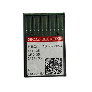 Aiguilles pour machine à coudre industrielle Groz-Beckert 134-35R NM 160