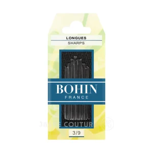 Aiguilles à coudre longues BOHIN 3-9