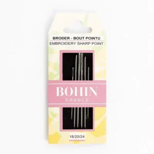 Aiguilles à broder main No 18-24, Bohin
