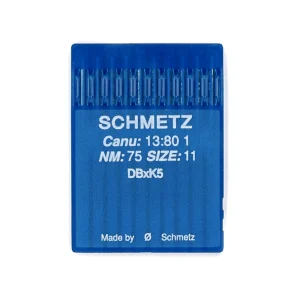 Aiguilles à broder Schmetz DBxK5 NM 75 pour brodeuse industrielle