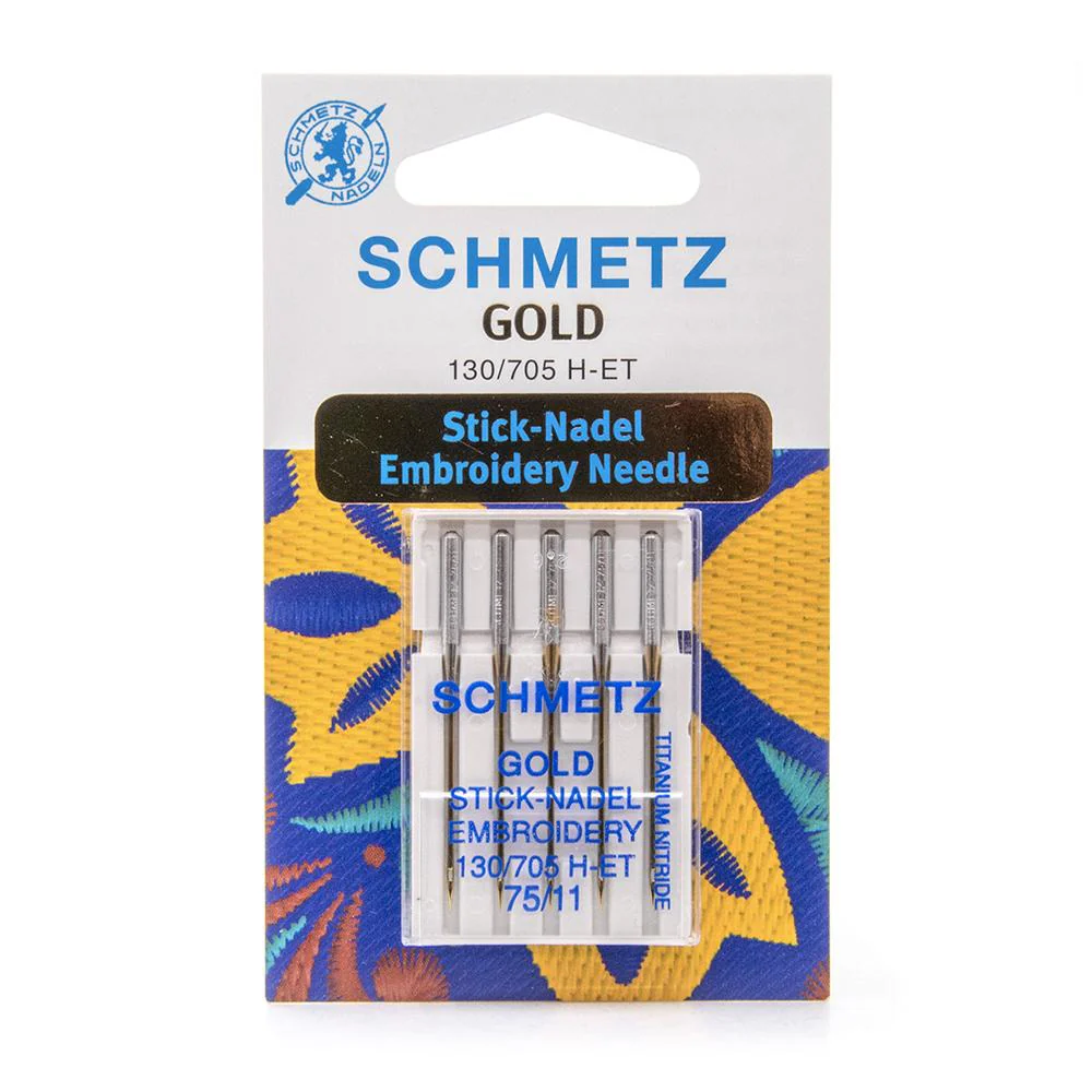 Aiguilles à broder Schmetz Gold NM 75 – Image 2