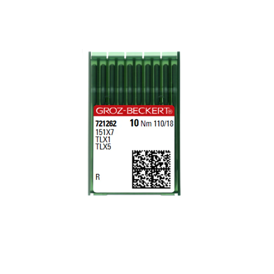 Aiguilles pour machine industrielle Groz-Beckert 151x7 NM 110, bte de 100