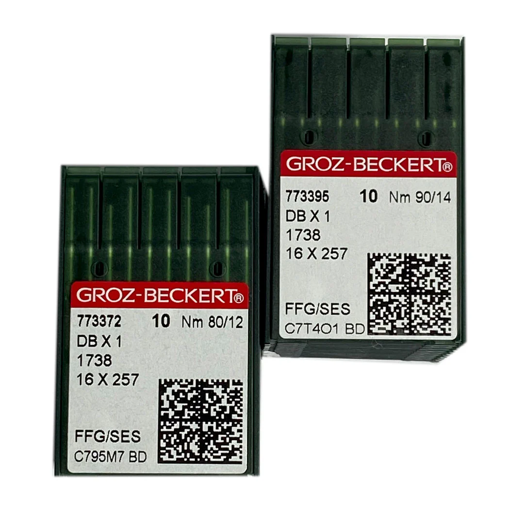 Aiguilles industrielles Groz-Beckert 1738, 16x257 FFG/SES NM 90 – Image 3