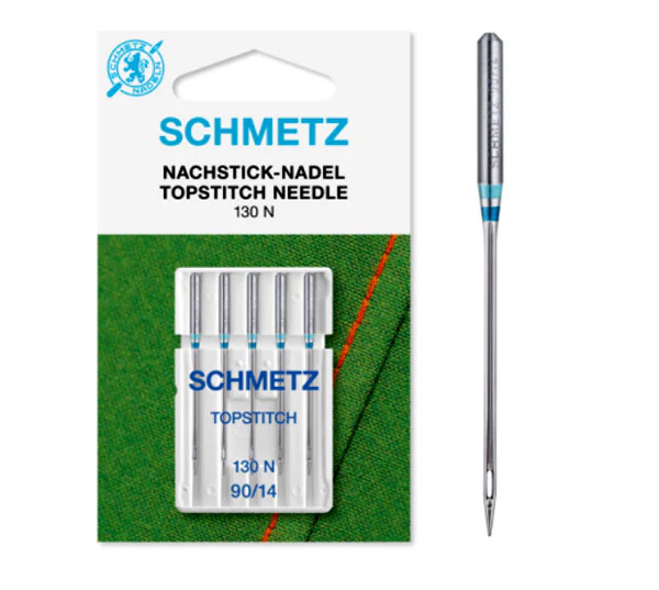 Aiguilles machine à coudre Topstitch NM 90, 130/705HN Schmetz