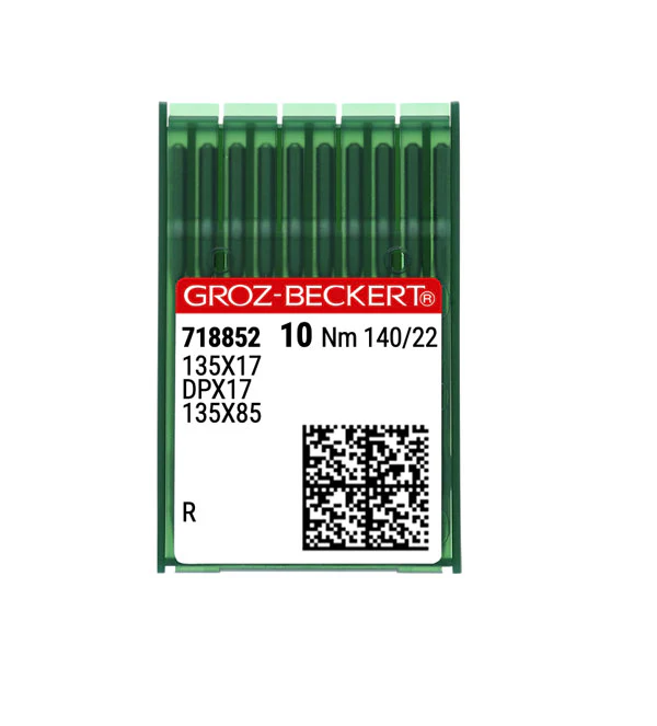 Aiguilles pour machine à coudre industrielle Groz-Beckert 135x17, DPx17 NM 140 – Image 2