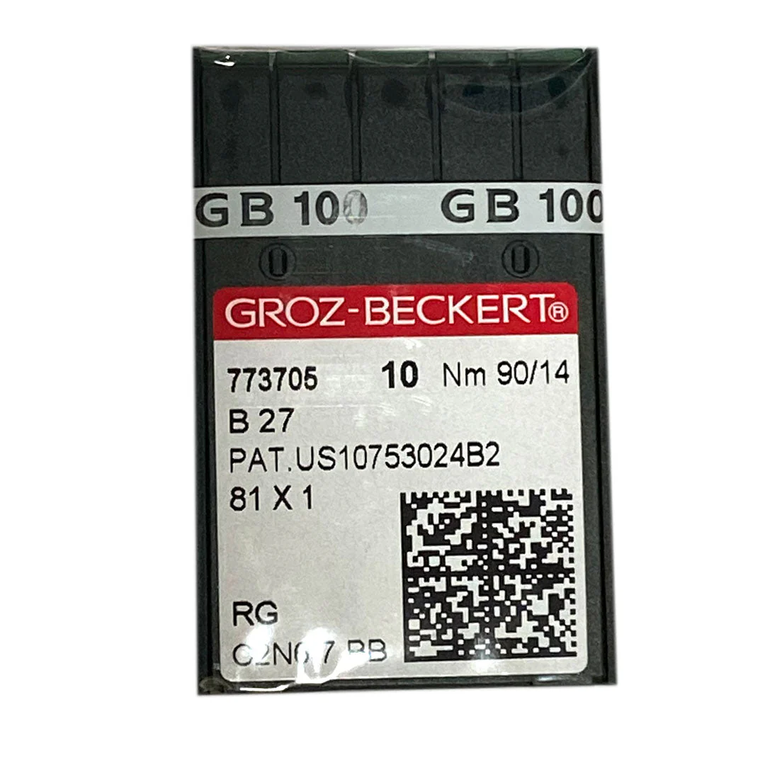 Aiguilles pour surjeteuse industrielle Groz-Beckert B27, 81x1, DCx27 NM 90 – Image 4
