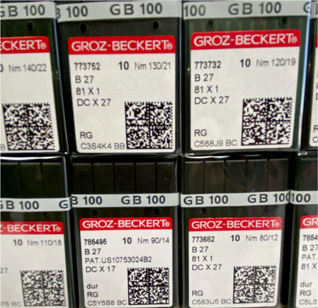 Aiguilles pour surjeteuse industrielle Groz-Beckert B27, 81x1, DCx27 NM 90 – Image 5