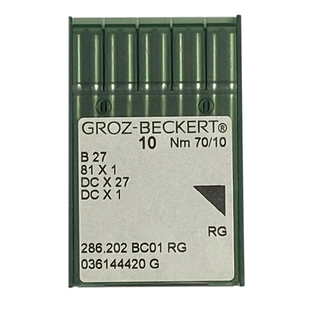 Aiguilles pour surjeteuse industrielle Groz-Beckert B27, 81x1, DCx27 NM 70 – Image 3