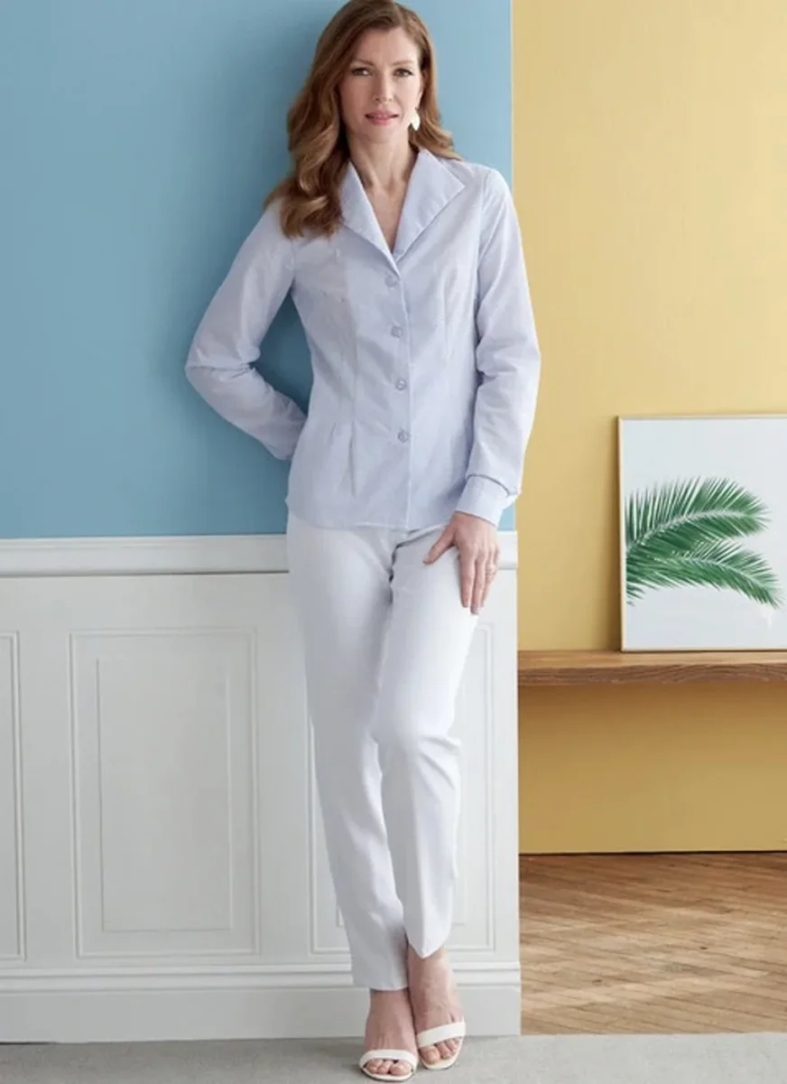 Patron chemise femme, Butterick 6842 – Image 5