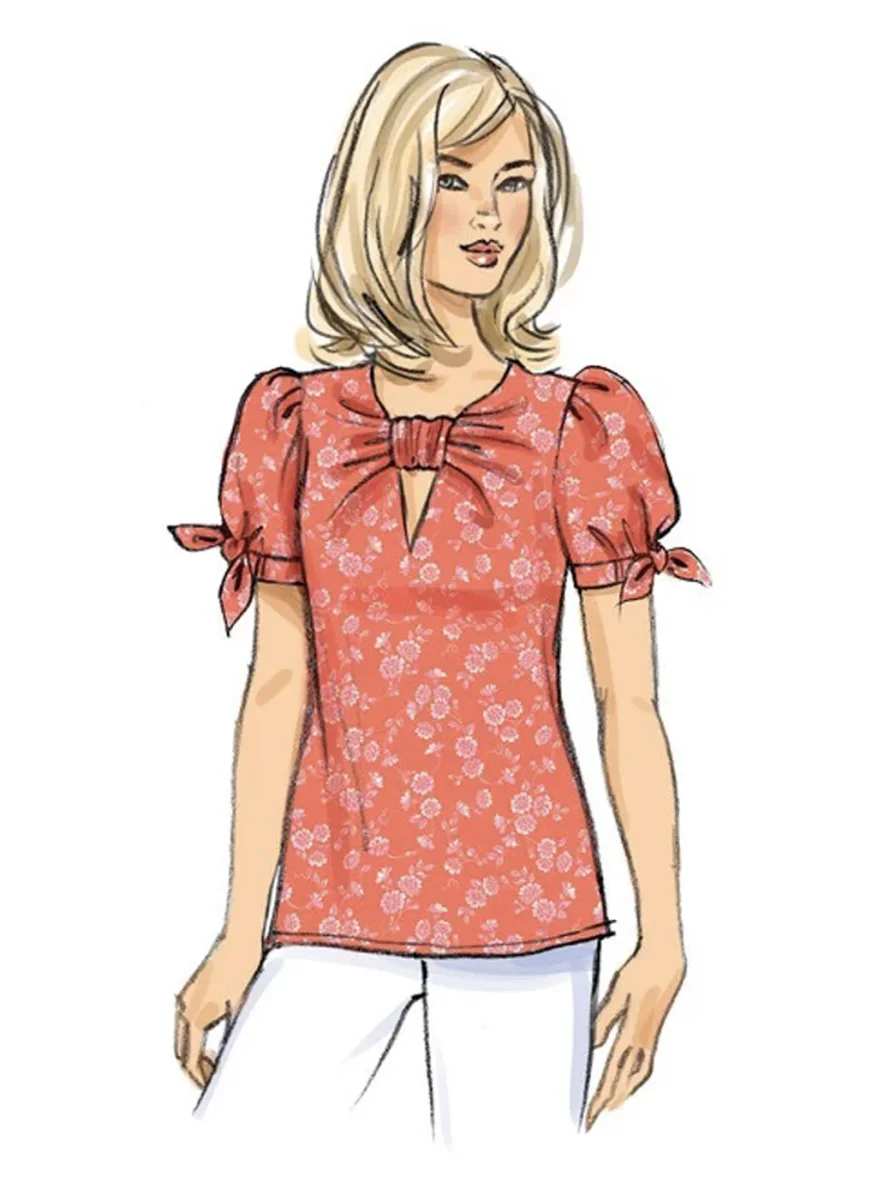 Patron de haut femme, Butterick 6876 – Image 4