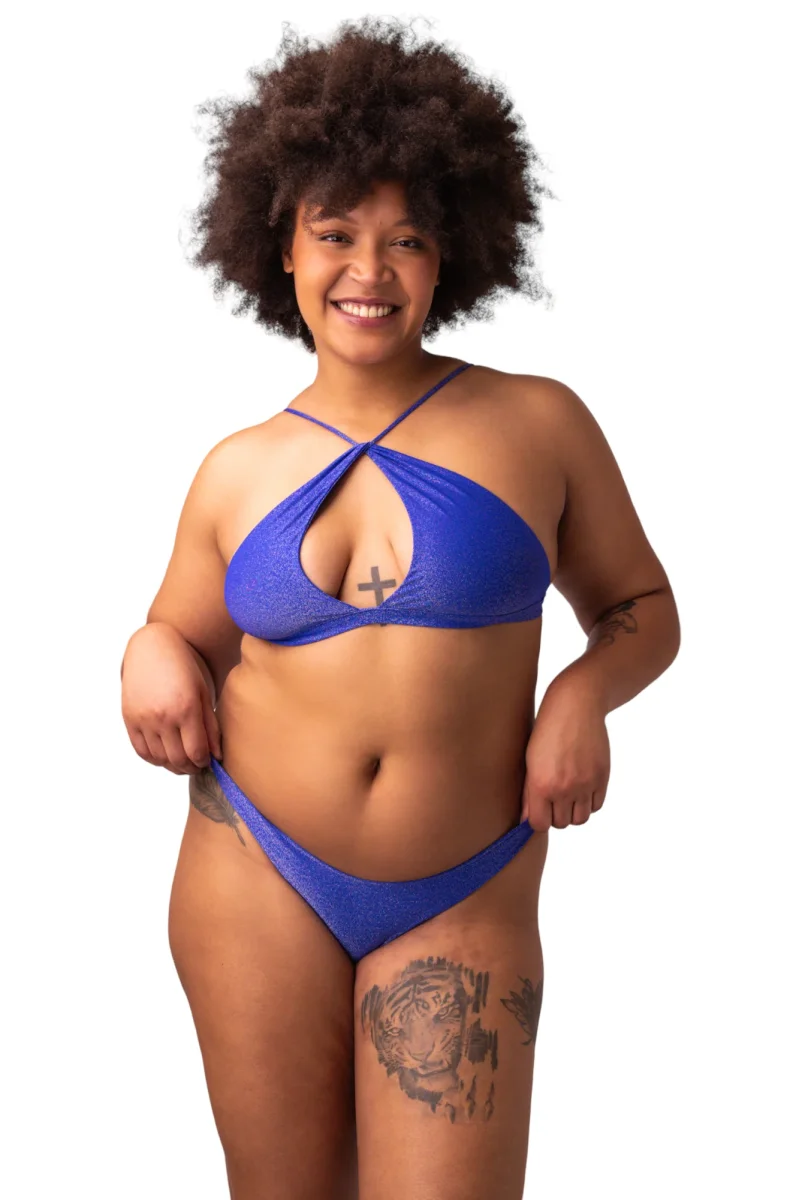Wangi Brassière (Bleu Paillettes) – Image 3