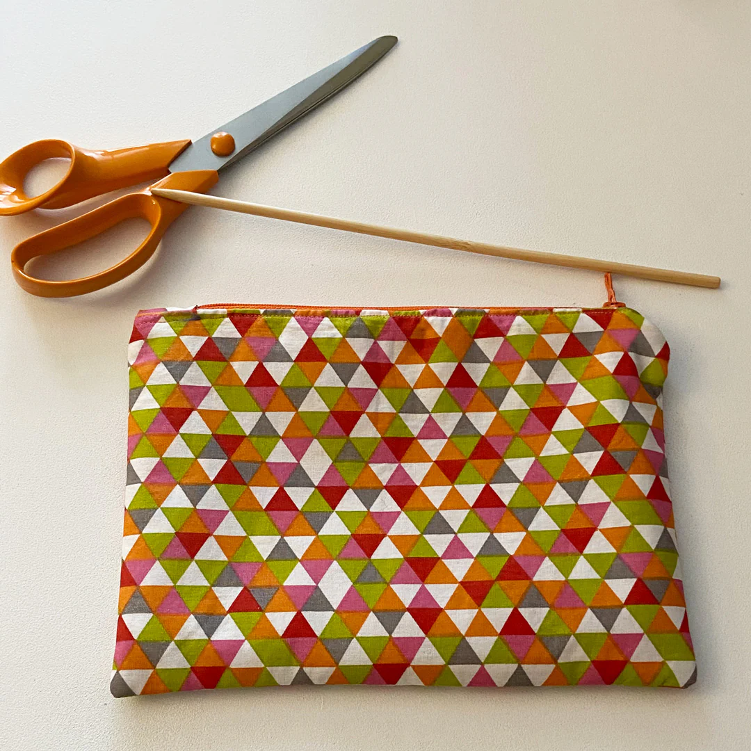 Tissu coton rose anis 100% coton laize 150cm, motifs géométriques, 50cm – Image 5