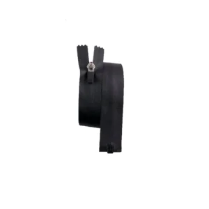 Fermeture éclair séparable déperlante et imperméable noir Z44