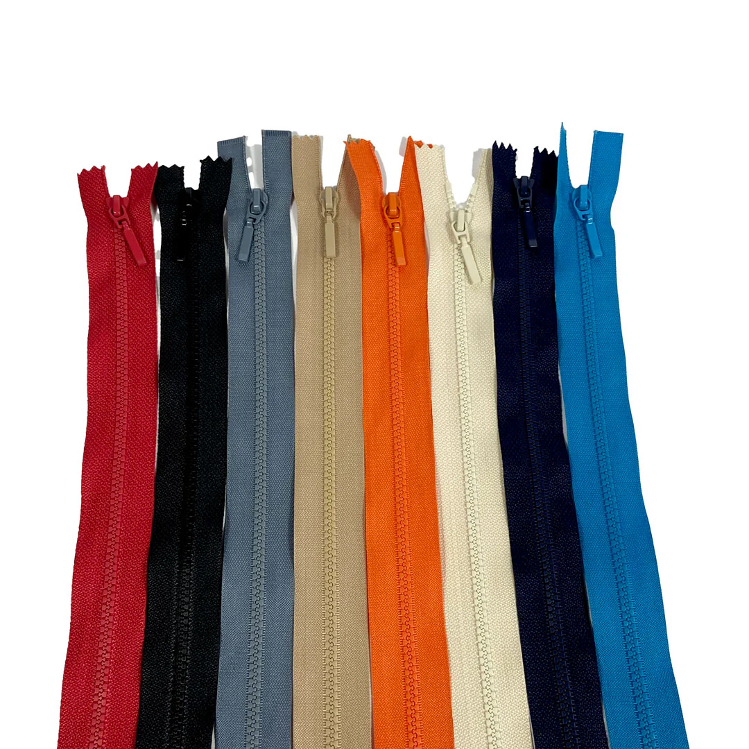 Fermeture Eclair injectée non séparable, Z48-940, maille 4mm, beige clair – Image 7