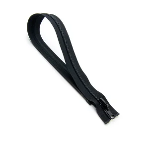 Fermeture éclair séparable réversible, noir