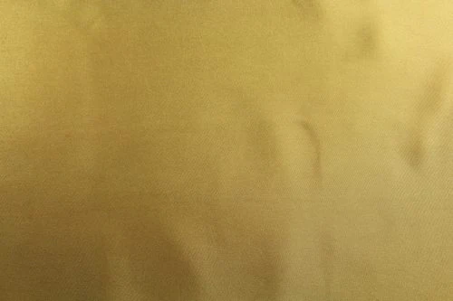 Tissu satin toucher soie ocre