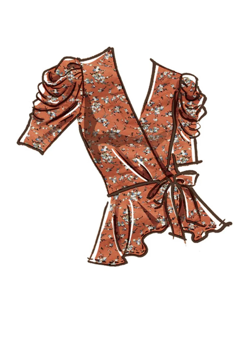 Patron de couture haut pour femme, McCall's 8146 – Image 4