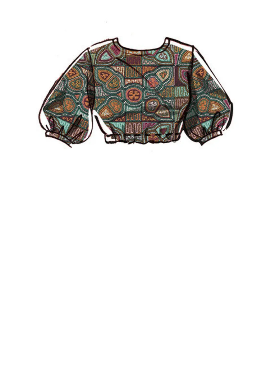 Patron couture hauts pour femme McCall's 8324 – Image 6