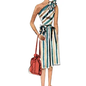 Patron couture robe sportive vintage McCall's 8380