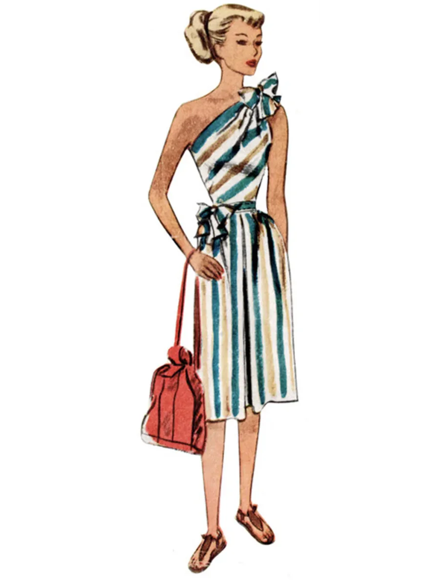 Patron couture robe sportive vintage McCall's 8380 – Image 2