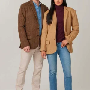 Patron unisexe blazer à col cranté McCall's 8614