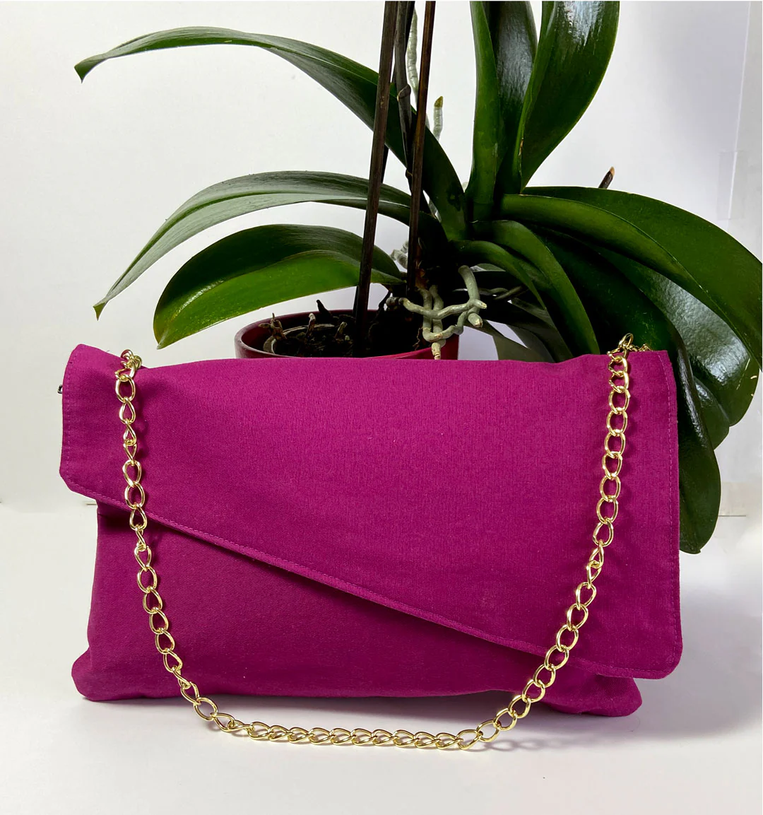 Tissu Gabardine Light Dahlia Atelier Brunette, création française, 50cm – Image 5