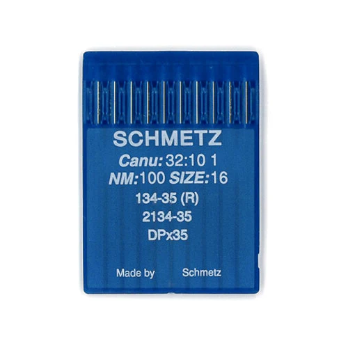 Aiguilles pour machine à coudre industrielle Schmetz 134-35R NM 100 – Image 2