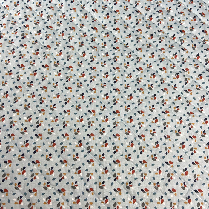 Tissu coton matelassé réversible pour enfants, Safy/Zodra/Glacier, 50cm – Image 4