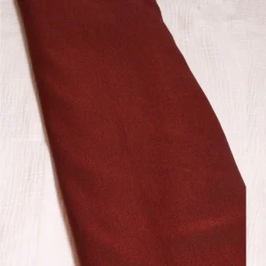 Tissu coton rouge uni bordeaux pour chemises homme