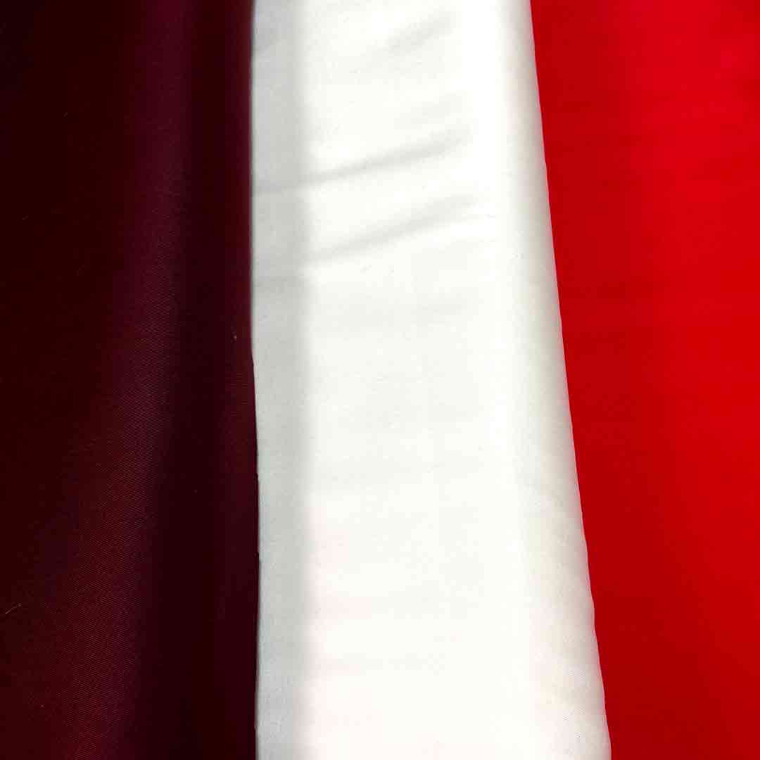 Tissu coton sergé épais uni coloris blanc, 25cm – Image 5