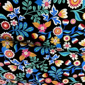 Tissu coton Kaleria, tissu Domotex, 50cm