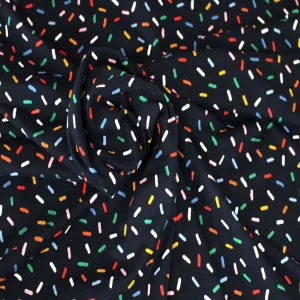 Tissu jersey imprimé extensible, 10cm