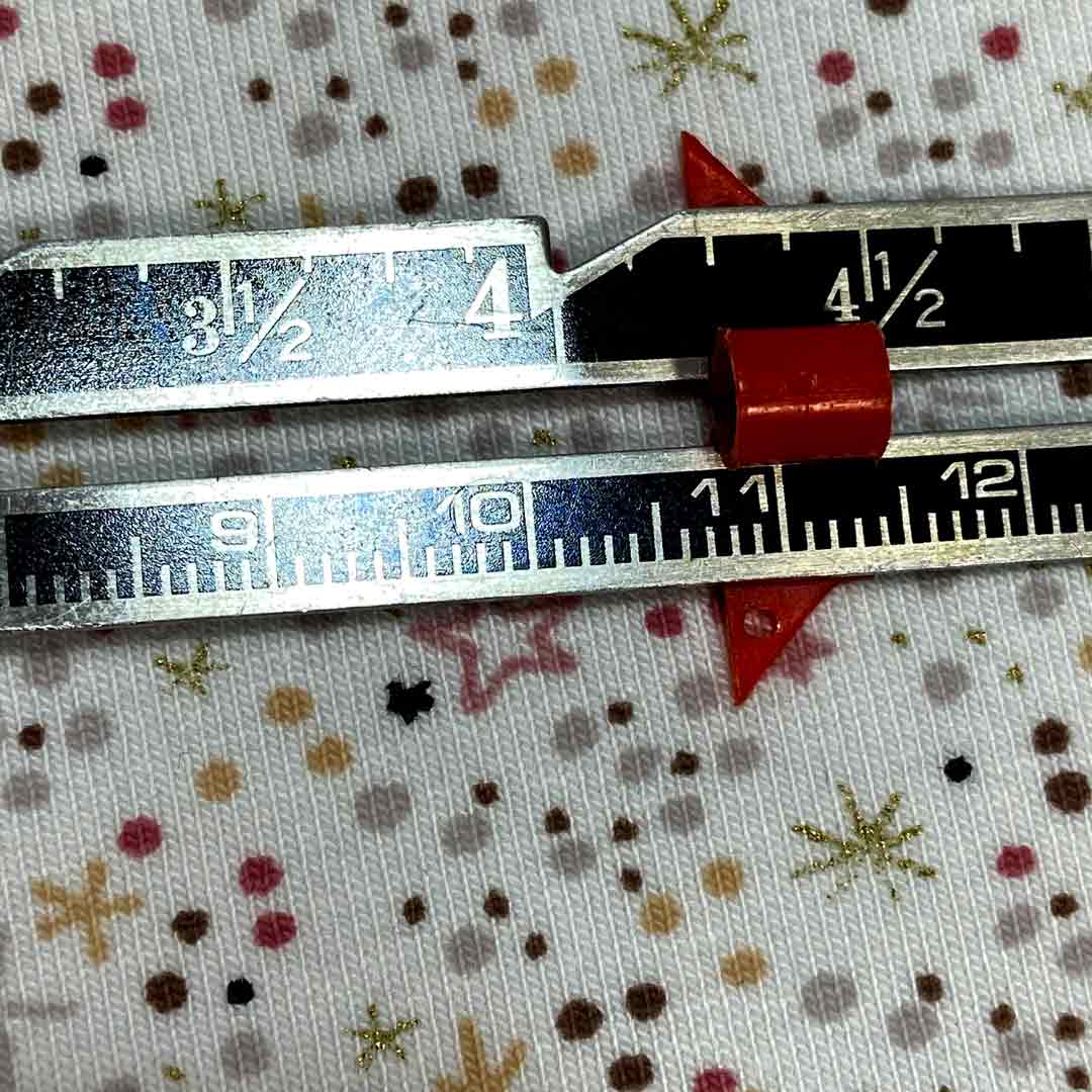 Tissu jersey Simia, motifs petites étoiles, tissu Domotex made in France, 50cm – Image 6