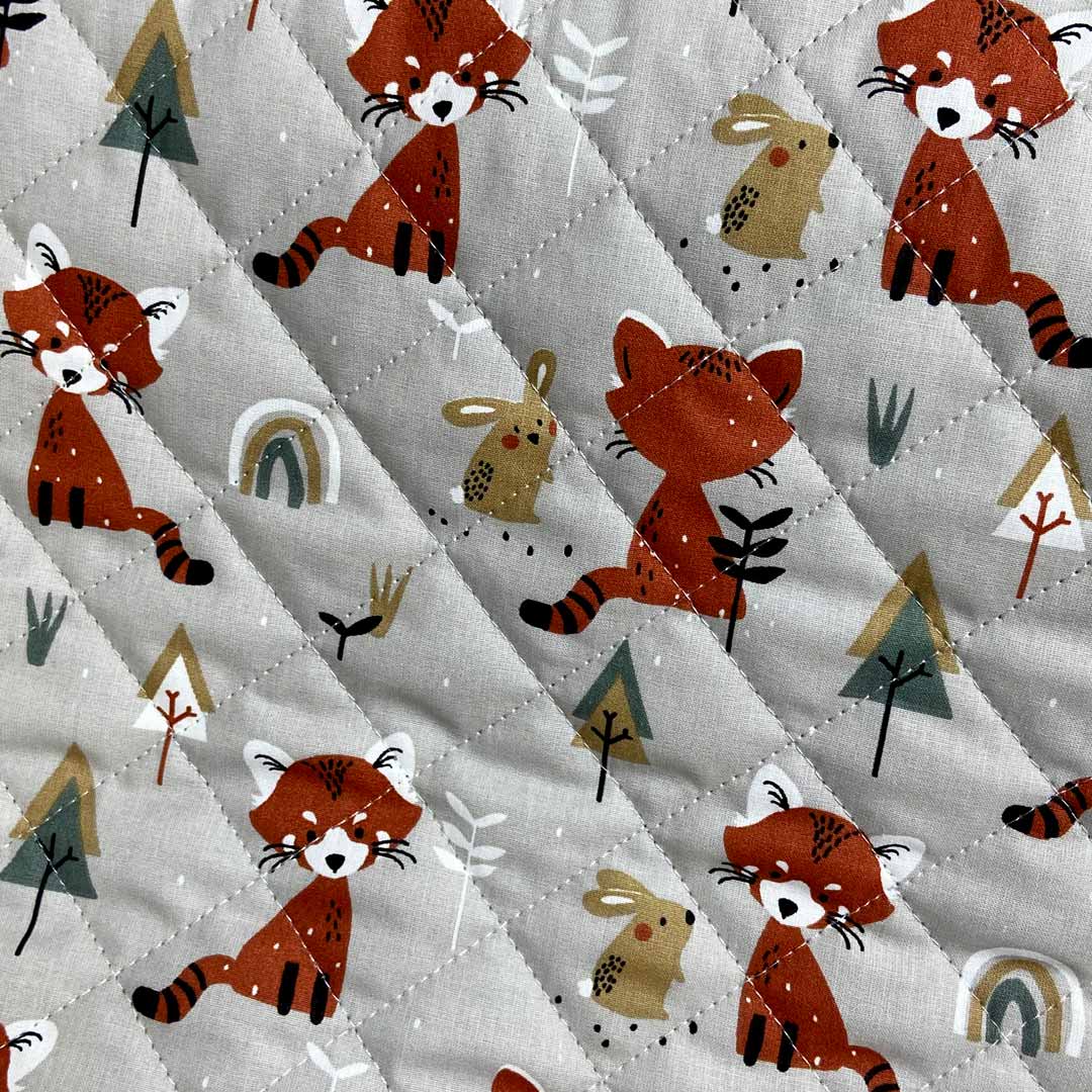 Tissu coton matelassé réversible pour enfants, Padwan/ladino, 50cm – Image 2